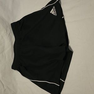 💥5/$25 Adidas Boys Size Small Black Climalite Athletic Shorts